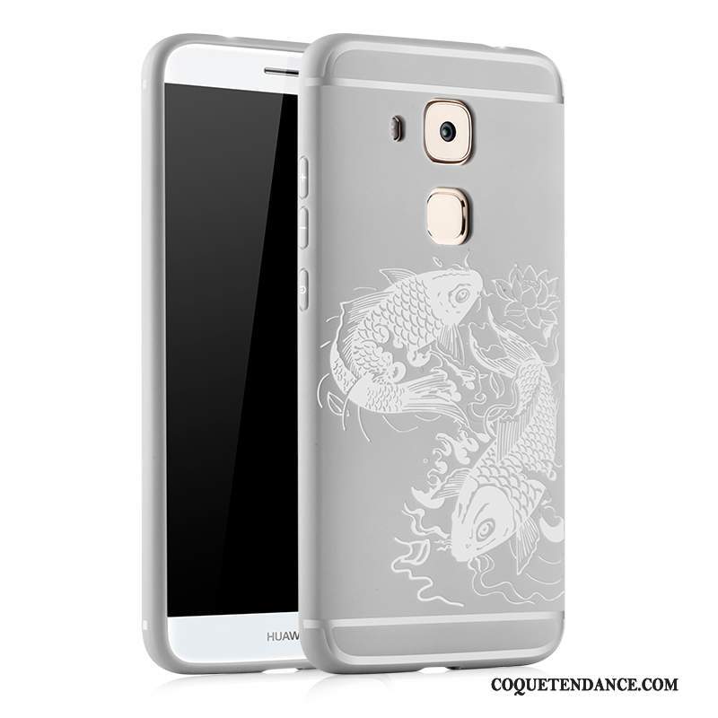 Huawei G9 Plus Coque Gris Protection De Téléphone Fluide Doux Étui