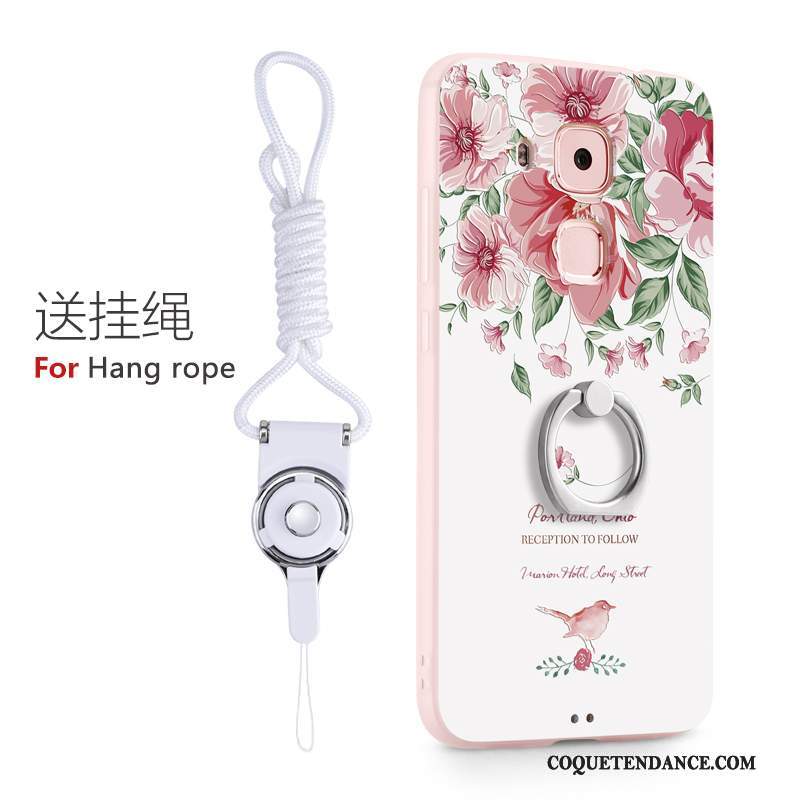 Huawei G9 Plus Coque Protection Rose De Téléphone Tout Compris Tendance