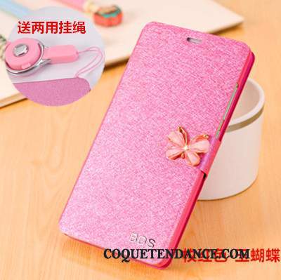 Huawei G9 Plus Coque Rouge De Téléphone Protection Clamshell Étui En Cuir