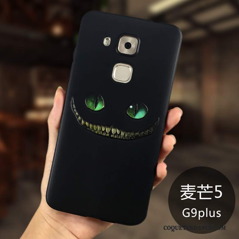 Huawei G9 Plus Coque Étui Délavé En Daim Incassable Silicone De Téléphone