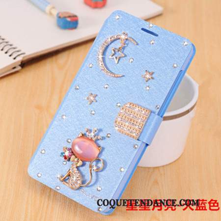 Huawei G9 Plus Coque Étui En Cuir Tendance Incassable Protection Strass