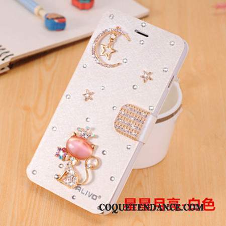 Huawei G9 Plus Coque Étui En Cuir Tendance Incassable Protection Strass