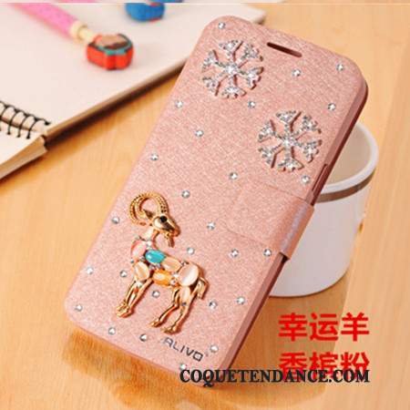 Huawei G9 Plus Coque Étui En Cuir Tendance Incassable Protection Strass