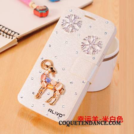 Huawei G9 Plus Coque Étui En Cuir Tendance Incassable Protection Strass