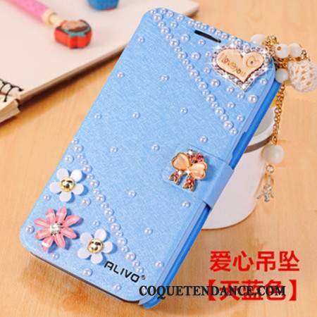 Huawei G9 Plus Coque Étui En Cuir Tendance Incassable Protection Strass