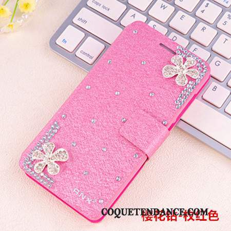 Huawei G9 Plus Coque Étui En Cuir Tendance Incassable Protection Strass