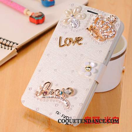 Huawei G9 Plus Coque Étui En Cuir Tendance Incassable Protection Strass