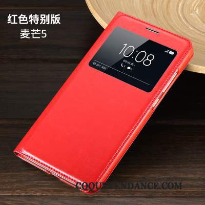 Huawei G9 Plus Coque Étui En Cuir Tout Compris Rouge Housse De Téléphone