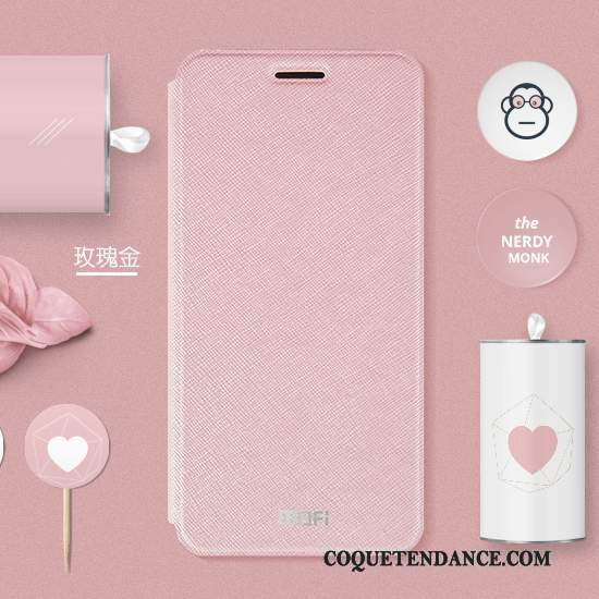 Huawei G9 Plus Coque Étui Or Rose Incassable Protection Housse