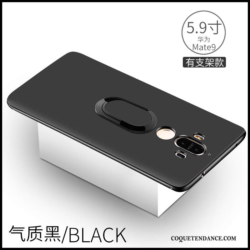 Huawei Mate 10 Coque De Téléphone Fluide Doux Noir Protection Étui