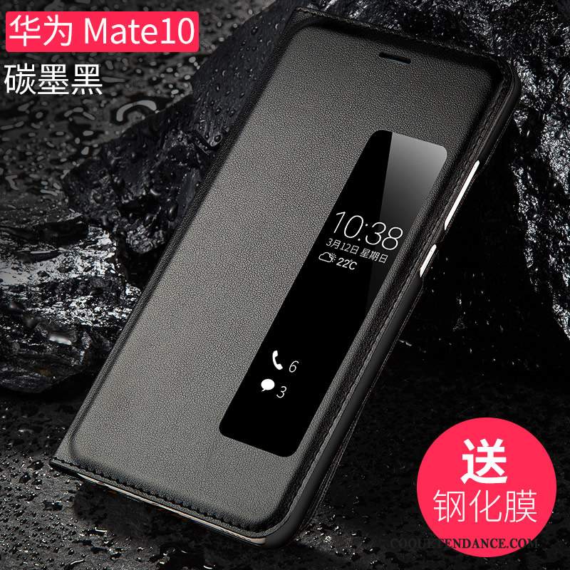 Huawei Mate 10 Coque Housse Incassable Bleu Protection Étui