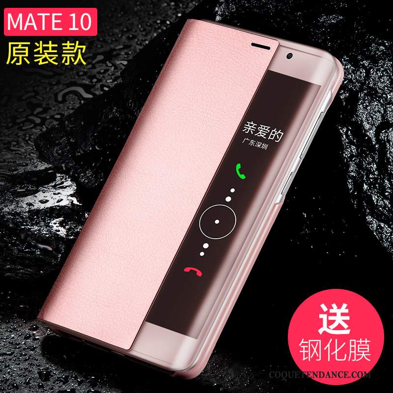 Huawei Mate 10 Coque Housse Incassable Bleu Protection Étui