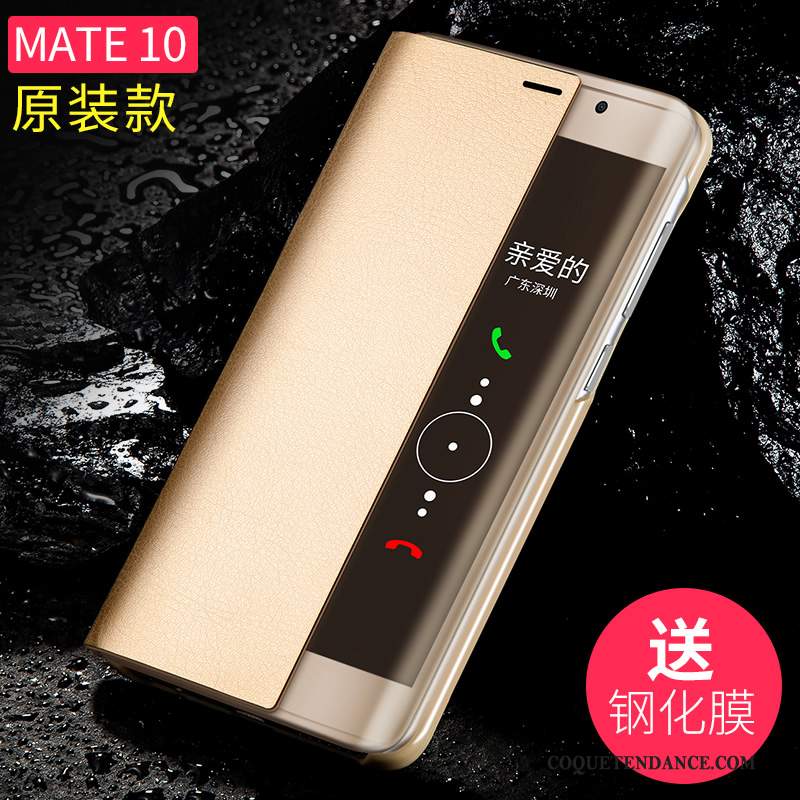 Huawei Mate 10 Coque Housse Incassable Bleu Protection Étui