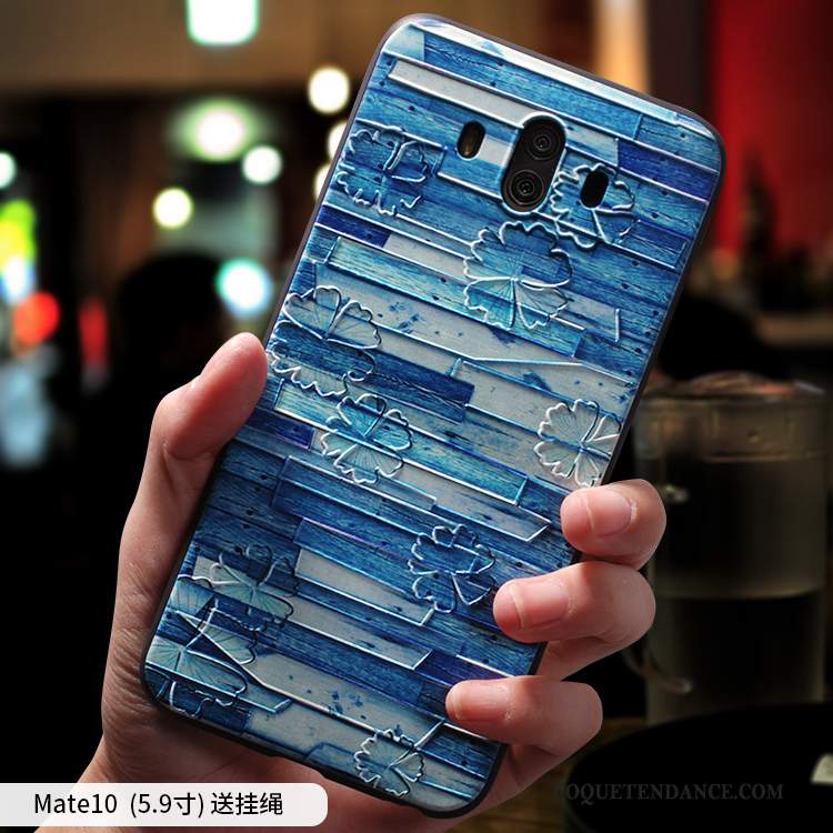 Huawei Mate 10 Coque Incassable Créatif Personnalité Étui Fluide Doux