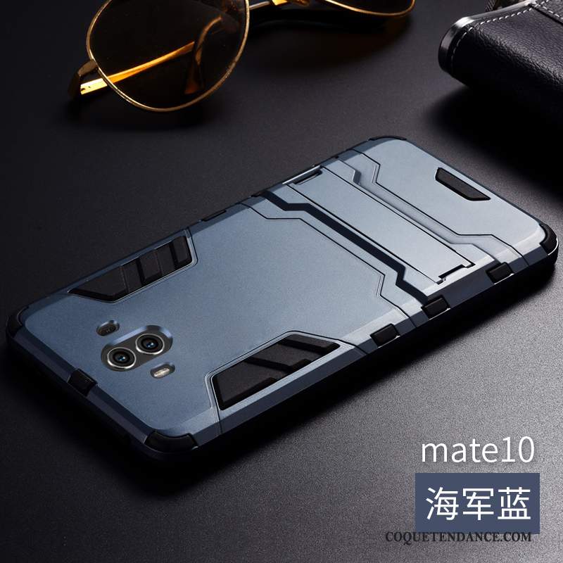 Huawei Mate 10 Coque Incassable De Téléphone Tendance Étui Rouge