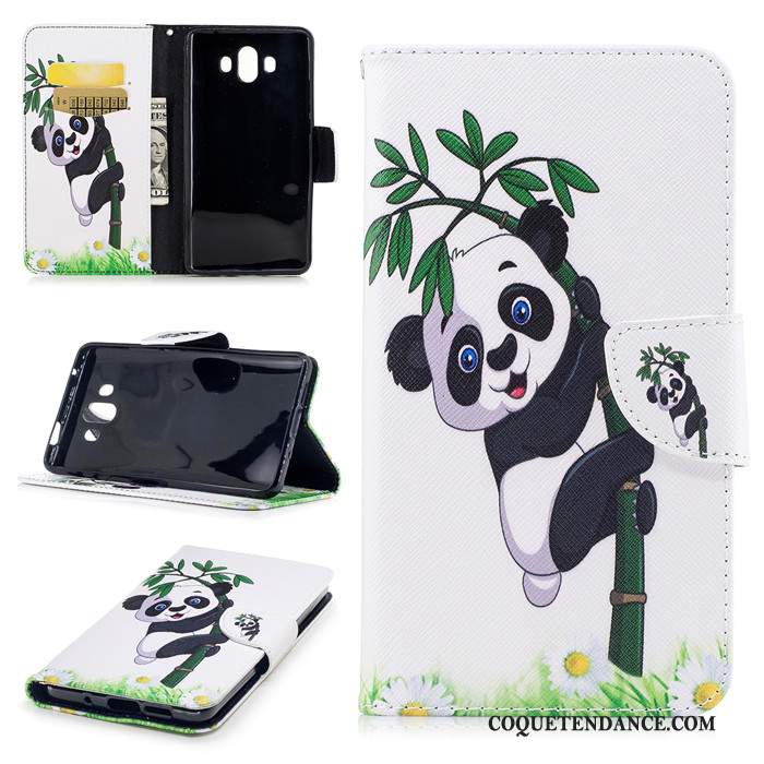 Huawei Mate 10 Coque Multicolore Étui En Cuir Incassable Fluide Doux Bordure