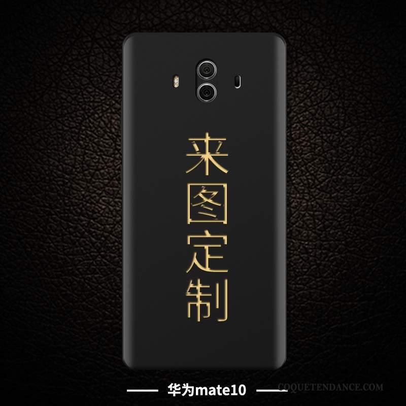 Huawei Mate 10 Coque Noir De Téléphone Protection Difficile Étui