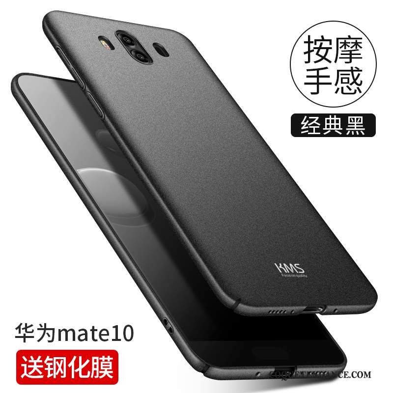 Huawei Mate 10 Coque Noir Protection Très Mince Tout Compris