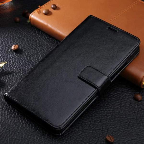 Huawei Mate 10 Coque Noir Étui En Cuir De Téléphone