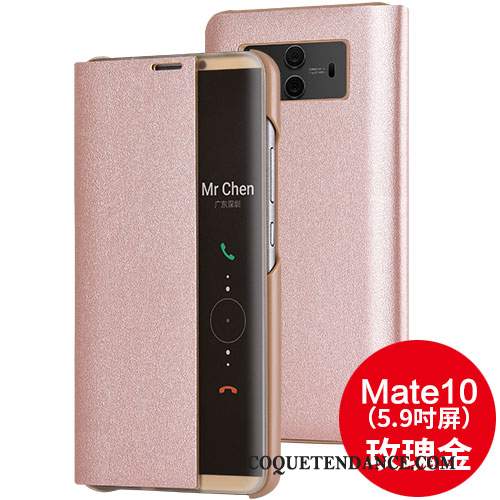 Huawei Mate 10 Coque Noir Étui Protection De Téléphone Étui En Cuir