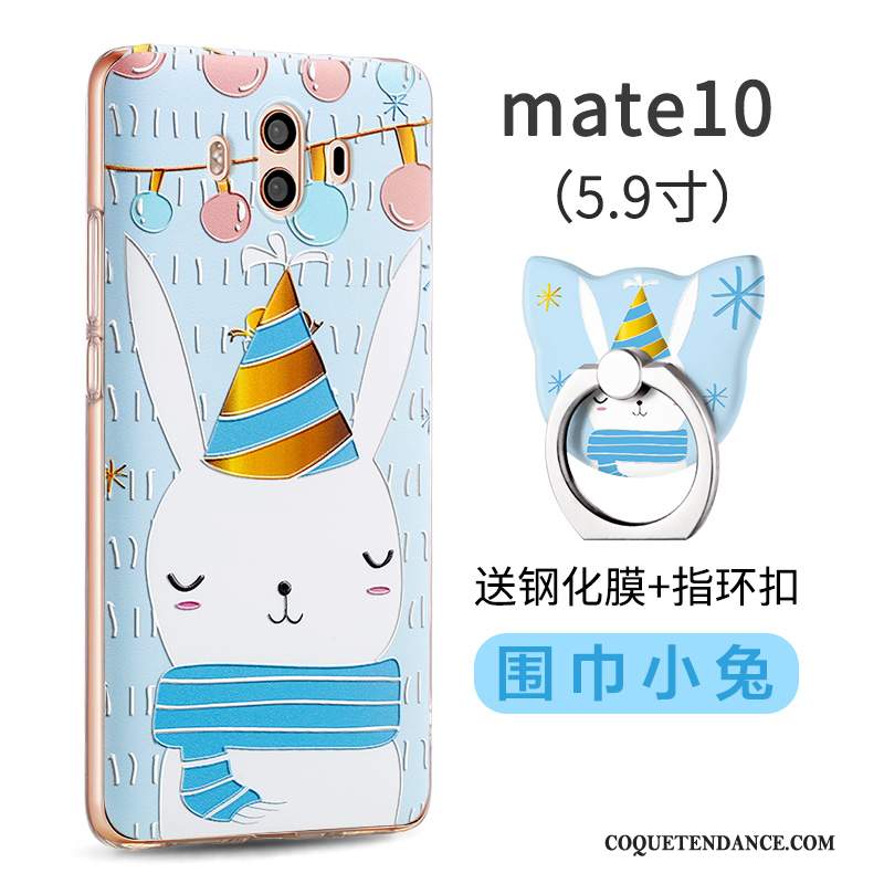 Huawei Mate 10 Coque Personnalité Créatif Jaune Fluide Doux Étui