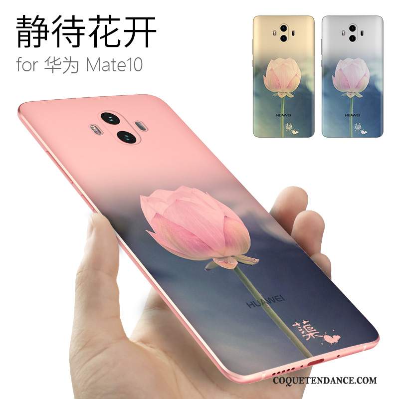 Huawei Mate 10 Coque Protection Créatif Style Chinois Marque De Tendance Étui