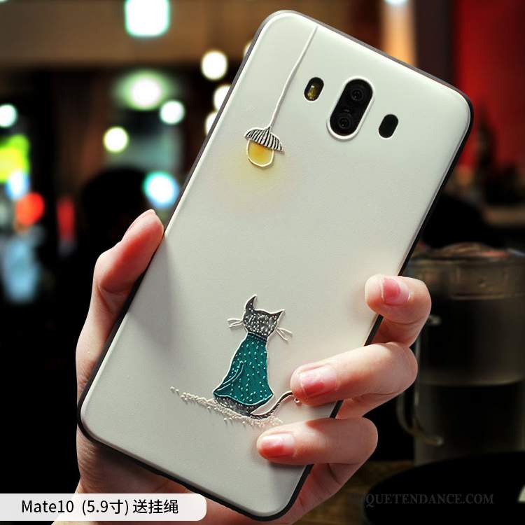 Huawei Mate 10 Coque Silicone Tout Compris Créatif Personnalité Vert