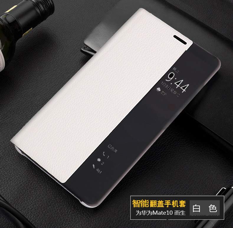Huawei Mate 10 Coque Tout Compris Étui En Cuir Protection De Téléphone Clamshell