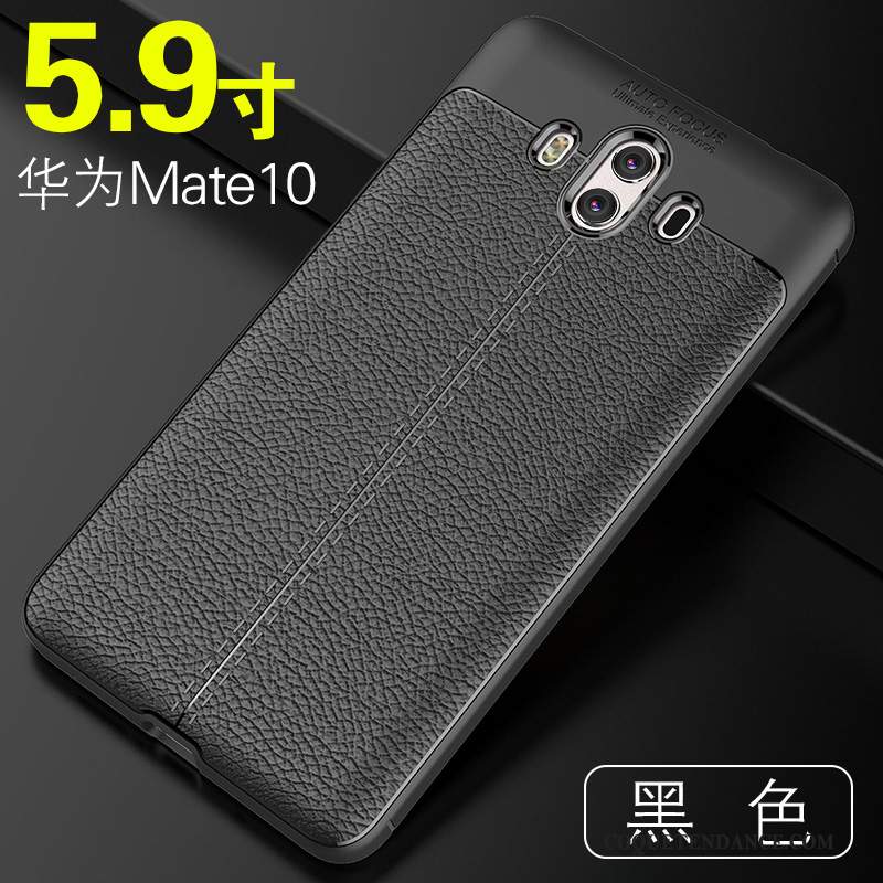 Huawei Mate 10 Coque Étui Noir Nouveau Protection Incassable