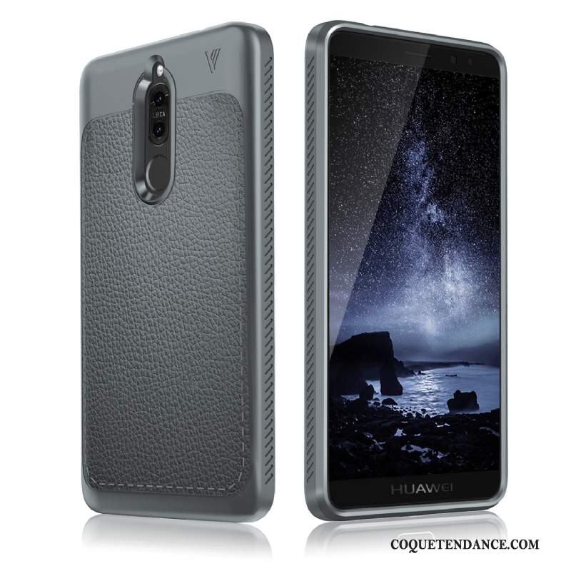 Huawei Mate 10 Lite Coque De Téléphone Noir Étui Silicone Protection