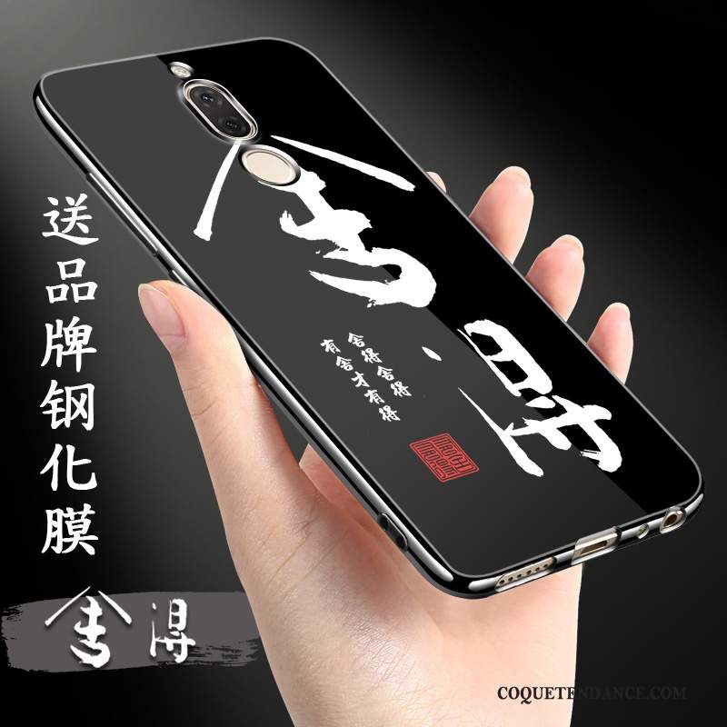 Huawei Mate 10 Lite Coque Incassable De Téléphone Noir Silicone Personnalité