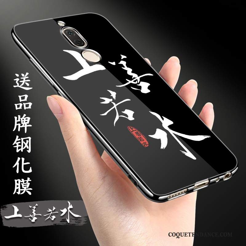 Huawei Mate 10 Lite Coque Incassable De Téléphone Noir Silicone Personnalité