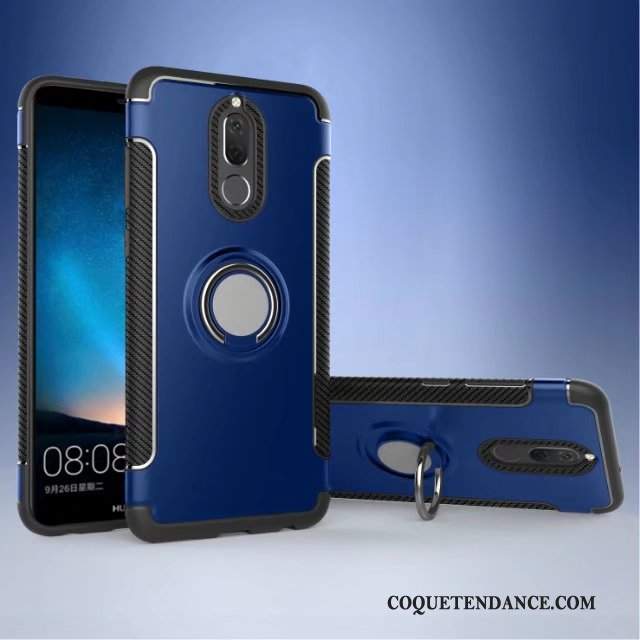 Huawei Mate 10 Lite Coque Jeunesse Bleu Marin De Téléphone Invisible Étui
