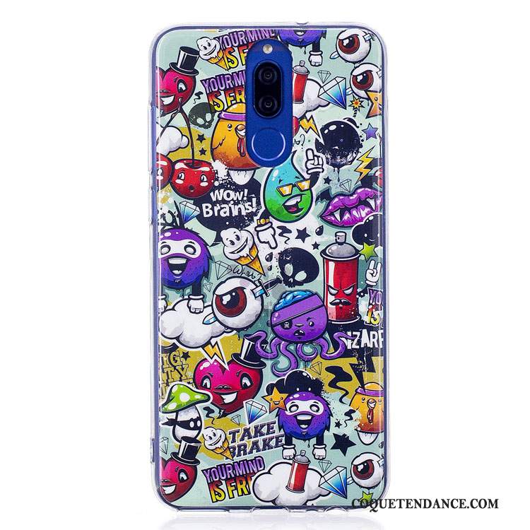 Huawei Mate 10 Lite Coque Ornements Suspendus Dessin Animé Protection De Téléphone Lumineuses