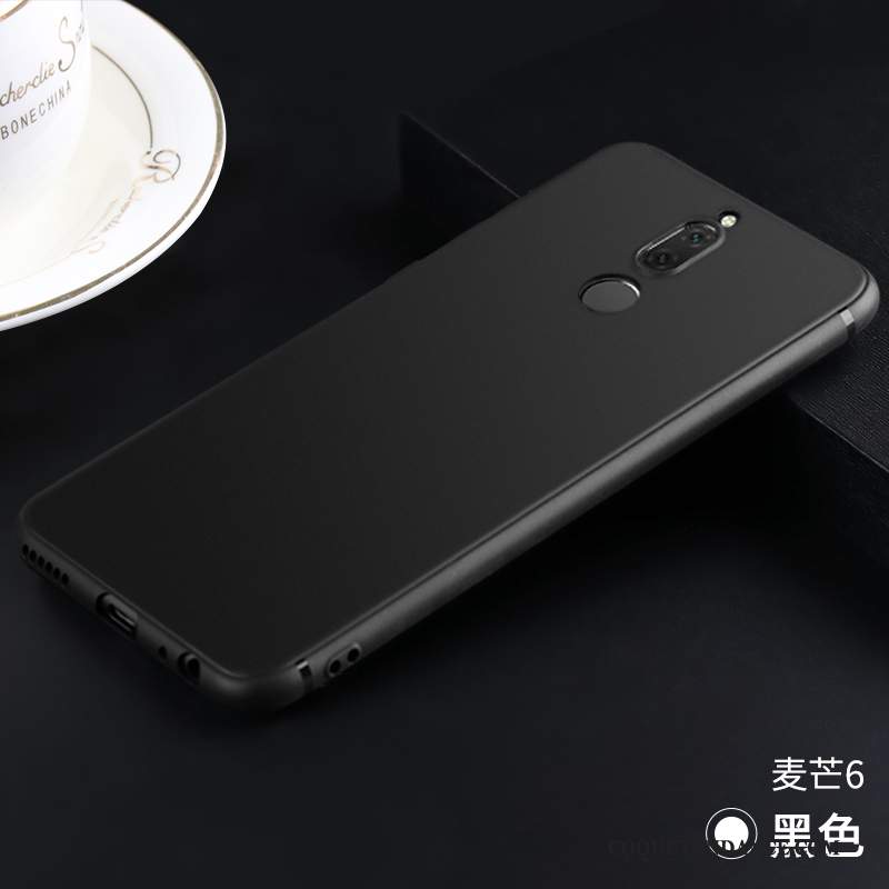 Huawei Mate 10 Lite Coque Silicone Noir Étui Fluide Doux Tout Compris