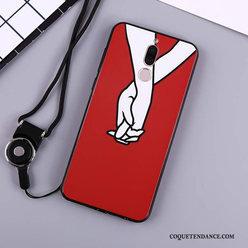 Huawei Mate 10 Lite Coque Tout Compris Incassable Rouge Étui De Téléphone