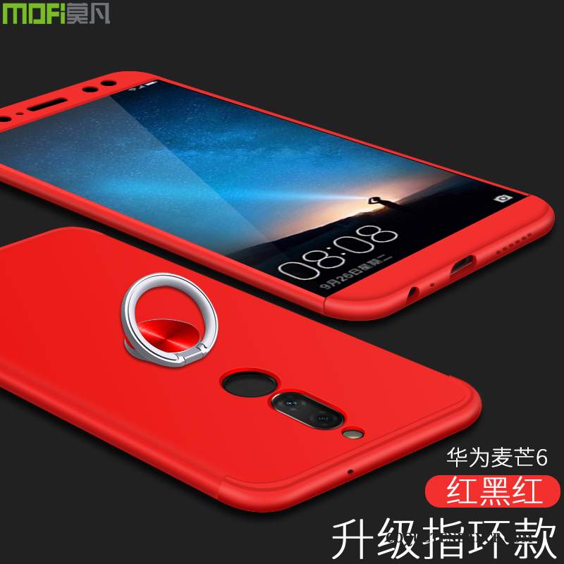 Huawei Mate 10 Lite Coque Tout Compris Étui Incassable Rouge Protection