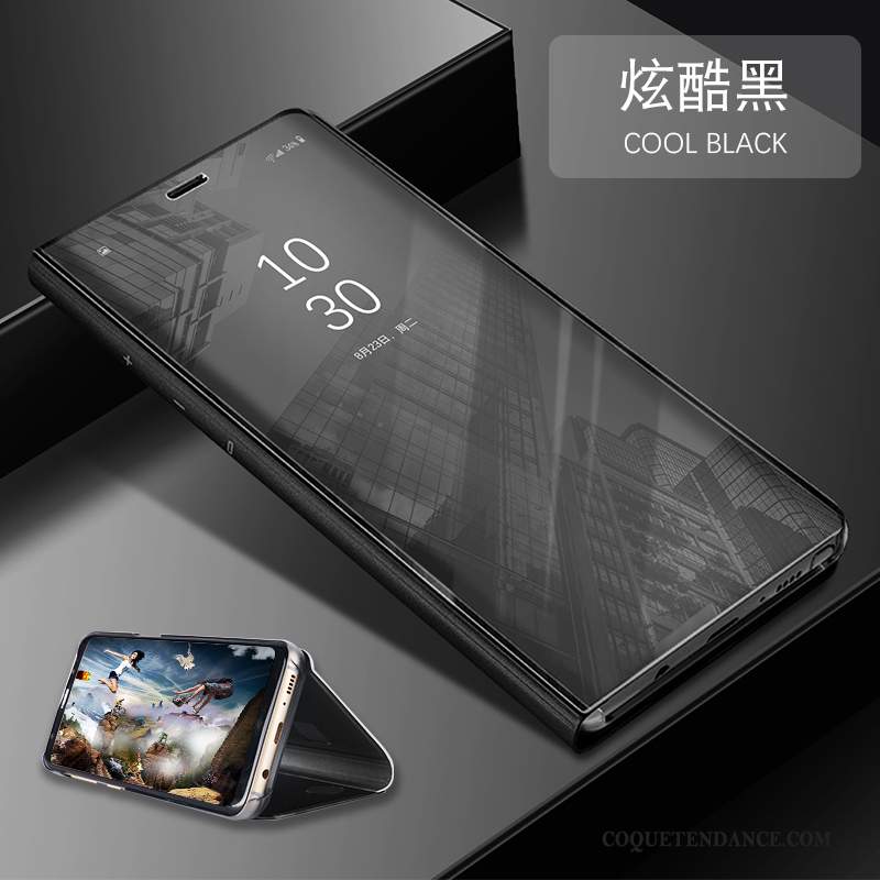 Huawei Mate 10 Lite Coque Étui En Cuir Tout Compris De Téléphone Housse Miroir