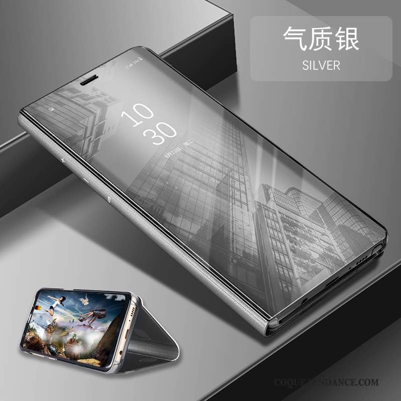 Huawei Mate 10 Lite Coque Étui En Cuir Tout Compris De Téléphone Housse Miroir
