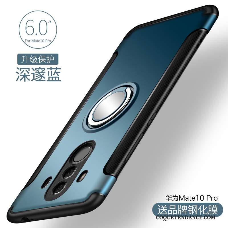 Huawei Mate 10 Pro Coque Bleu Marin Silicone Personnalité De Téléphone