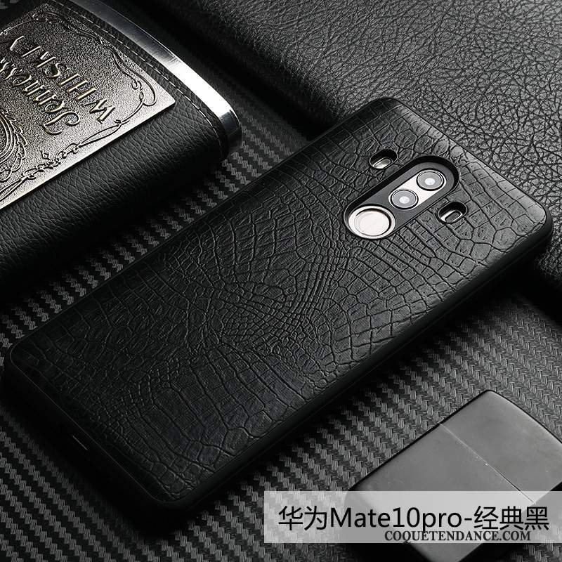 Huawei Mate 10 Pro Coque De Téléphone Tout Compris Étui En Cuir Incassable Qualité