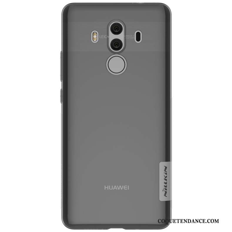 Huawei Mate 10 Pro Coque En Silicone Transparent Or De Téléphone Bordure