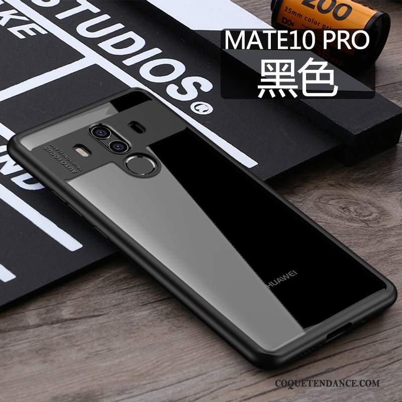 Huawei Mate 10 Pro Coque Noir De Téléphone Étui Silicone