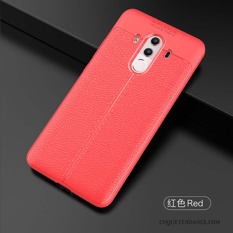 Huawei Mate 10 Pro Coque Noir Tout Compris Fluide Doux Protection Cuir Véritable