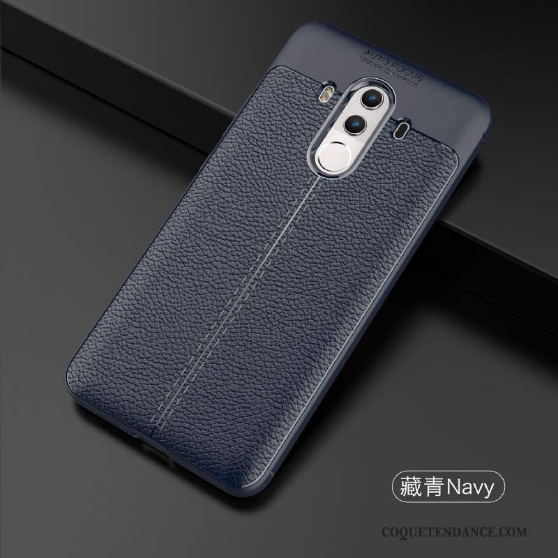 Huawei Mate 10 Pro Coque Noir Tout Compris Fluide Doux Protection Cuir Véritable