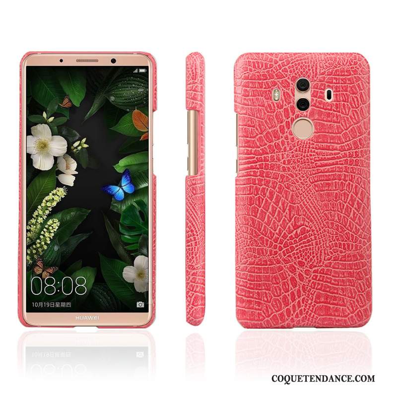 Huawei Mate 10 Pro Coque Nouveau Protection De Téléphone Crocodile Modèle Étui