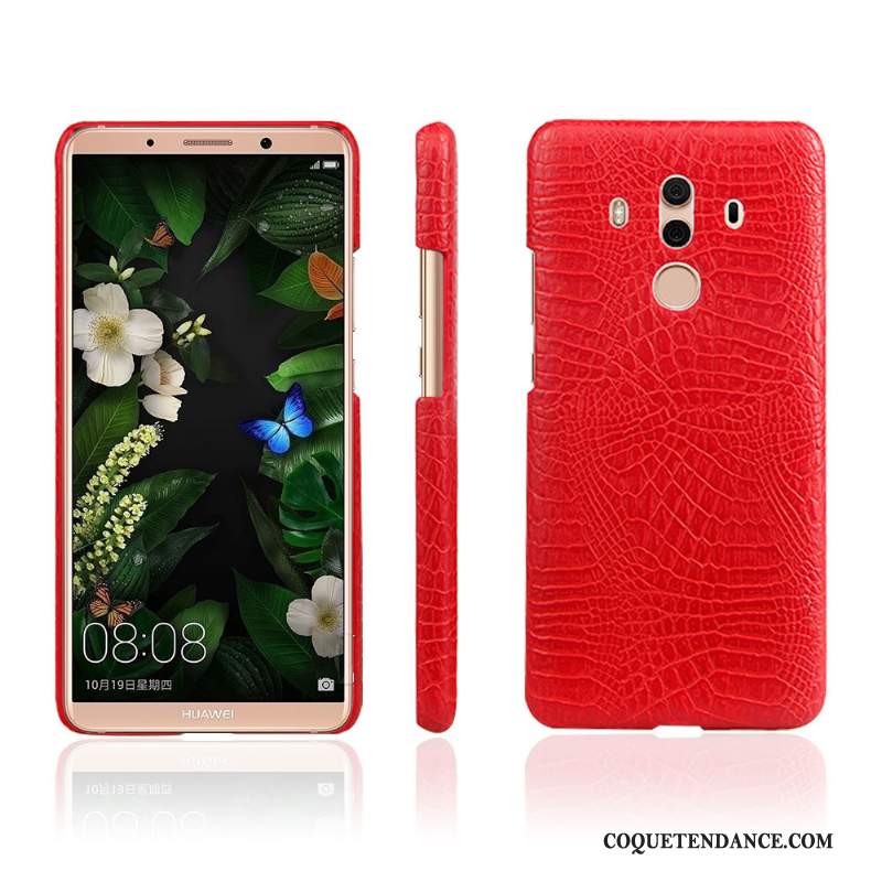 Huawei Mate 10 Pro Coque Nouveau Protection De Téléphone Crocodile Modèle Étui