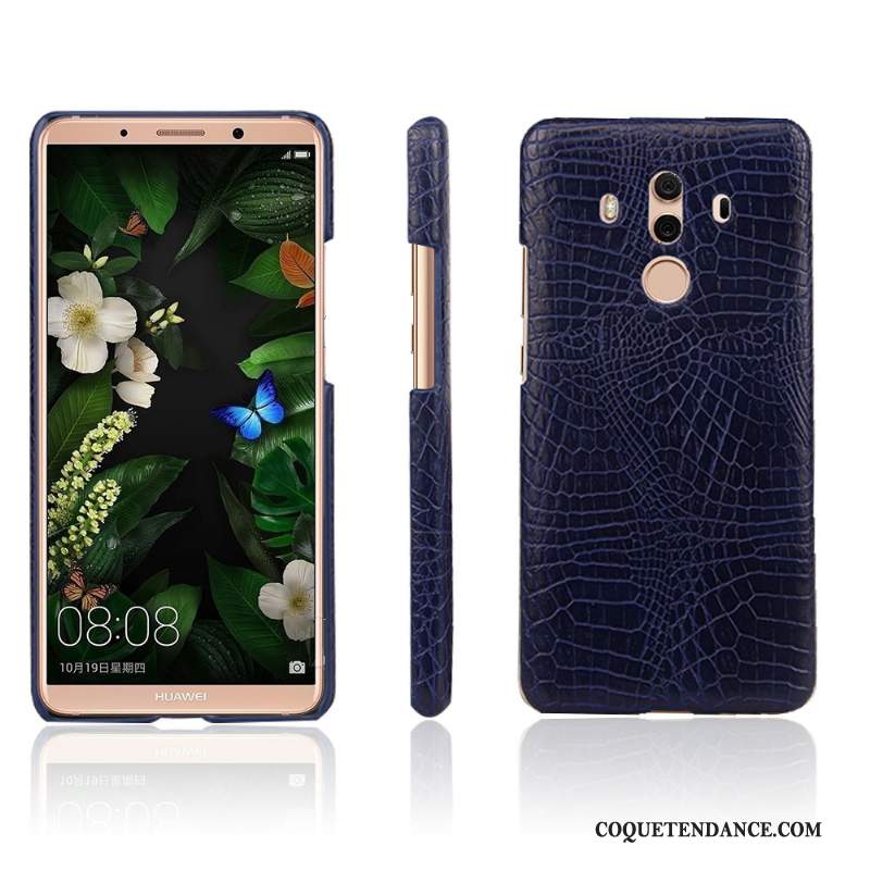 Huawei Mate 10 Pro Coque Nouveau Protection De Téléphone Crocodile Modèle Étui