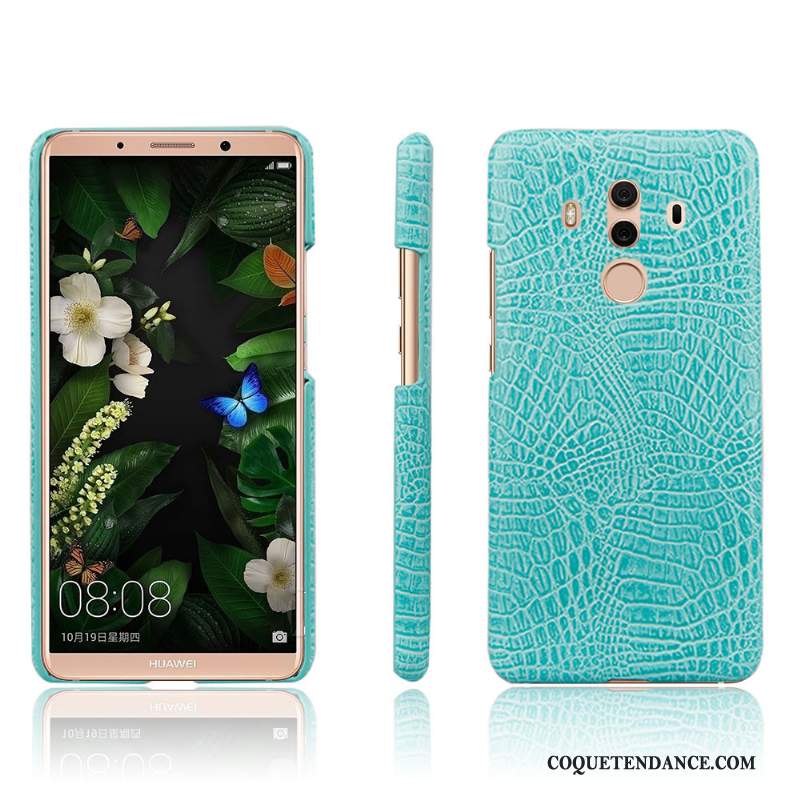 Huawei Mate 10 Pro Coque Nouveau Protection De Téléphone Crocodile Modèle Étui