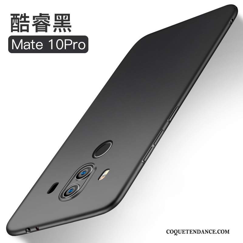Huawei Mate 10 Pro Coque Protection Incassable Noir Difficile Étui